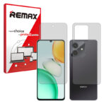 گلس صفحه نمایش و پشت گوشی آنر Play10 مدل هیدروژلی شفاف برند ریمکس کد SS