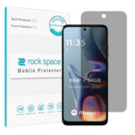 گلس موتورولا Moto E15 مدل نانو هیدروژل پرایوسی برند راک اسپیس کدS