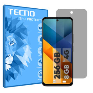 گلس شیائومی Poco M6 4G مدل هیدروژلی پرایوسی برند تکنو کد S