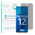 گلس ریلمی Realme 12 4G مدل نانو هیدروژل پرایوسی برند راک اسپیس کدS