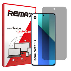 گلس شیائومی Redmi Note 13 4G مدل هیدروژلی پرایوسی برند ریمکس کد S