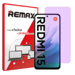 گلس شیائومی Redmi 15 4G مدل هیدروژلی آنتی پرپل برند ریمکس کد S