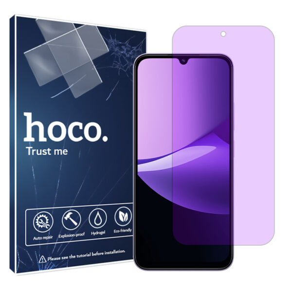 گلس شیائومی Redmi 15C 5G مدل هیدروژلی آنتی پرپل برند هوکو کد S