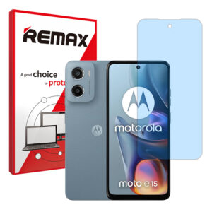 گلس موتورولا Moto E15 مدل هیدروژلی آنتی بلو برند ریمکس کد S