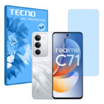 گلس ریلمی C71 مدل هیدروژلی مات آنتی بلو برند تکنو کد S