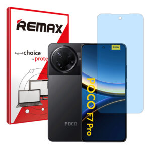 گلس شیائومی Poco F7 Pro مدل مات آنتی بلو برند ریمکس کد S