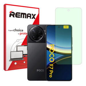 گلس شیائومی Poco F7 Pro مدل گرین لایت برند ریمکس کد S
