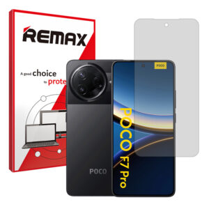 گلس شیائومی Poco F7 Pro مدل هیدروژلی شفاف برند ریمکس کد S