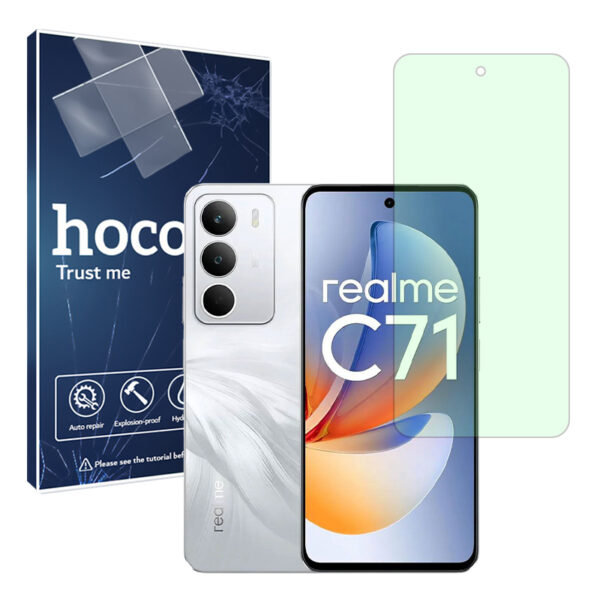 گلس ریلمی C71 مدل گرین لایت برند هوکو کد S