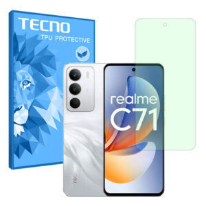 گلس ریلمی C71 مدل گرین لایت برند تکنو کد S
