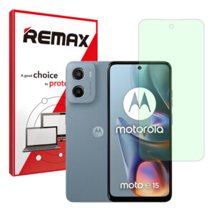گلس موتورولا Moto E15 مدل گرین لایت برند ریمکس کد S