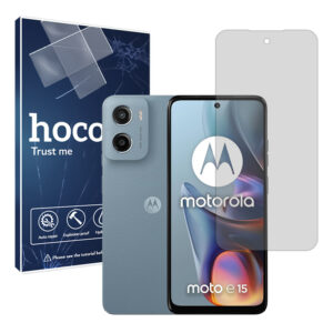 گلس موتورولا Moto E15 مدل هیدروژلی شفاف برند هوکو کد S