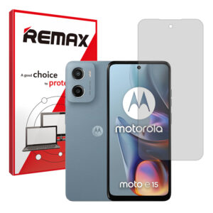 گلس موتورولا Moto E15 مدل هیدروژلی شفاف برند ریمکس کد S
