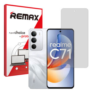 گلس ریلمی C71 مدل هیدروژلی مات برند ریمکس کد S