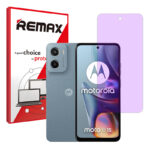 گلس موتورولا Moto E15 مدل هیدروژلی آنتی پرپل برند ریمکس کد S