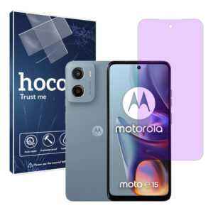 گلس موتورولا Moto E15 مدل گرین لایت برند هوکو کد S