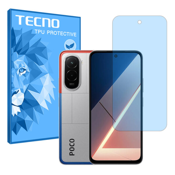 گلس شیائومی Poco M7 4G مدل هیدروژلی آنتی بلو برند تکنو کد S