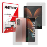 گلس صفحه نمایش و پشت گوشی سامسونگ Galaxy Z Fold2 مدل شفاف برند ریمکس کد LSS