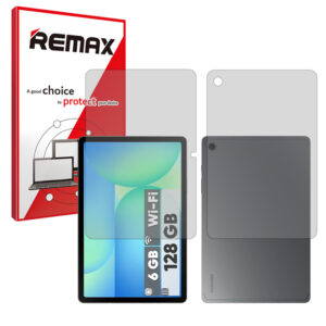 گلس صفحه نمایش و پشت تبلت Galaxy Tab S10 Lite مدل هیدروژلی شفاف برند ریمکس کد LL