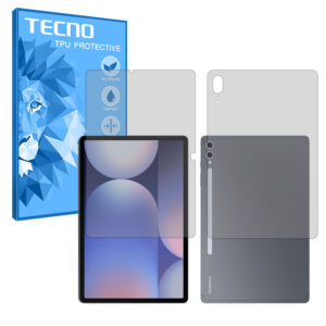 گلس صفحه نمایش و پشت تبلت سامسونگ +Galaxy Tab S10 مدل هیدروژلی مات برند تکنو کد XLXL