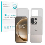 گلس صفحه نمایش و پشت گوشی وان پلاس 15 مدل نانو هیدروژل مات برند راک اسپیس کد SS