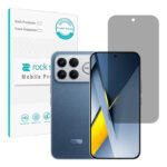 گلس شیائومی Poco F8 Ultra مدل نانو هیدروژل پرایوسی برند راک اسپیس کدS