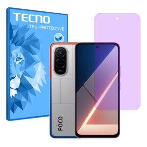 گلس شیائومی Poco M7 4G مدل هیدروژلی آنتی پرپل برند تکنو کد S