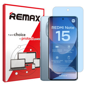 گلس شیائومی Redmi Note 15 4G مدل هیدروژلی آنتی بلو برند ریمکس کد S