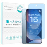 گلس شیائومی Redmi Note 15 4G مدل نانو هیدروژل آنتی بلو برند راک اسپیس کد S