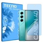 گلس تکنو Camon 40 مدل هیدروژلی مات آنتی بلو برند تکنو کد S