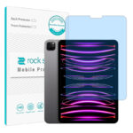 گلس تبلت اپل iPad Pro 11 (2022) مدل نانو هیدروژل آنتی بلو برند راک اسپیس کد L