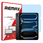 گلس تبلت اپل iPad Pro 13 (2025) مدل نانو هیدروژل آنتی بلو برند ریمکس کد XL