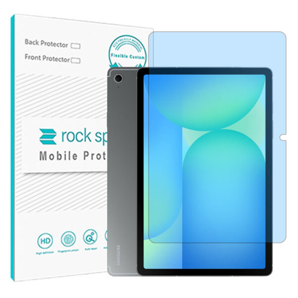 گلس تبلت سامسونگ Galaxy Tab S10 Lite مدل نانو هیدروژل آنتی بلو برند راک اسپیس کد L