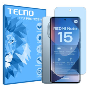 گلس شیائومی Redmi Note 15 4G مدل هیدروژلی مات آنتی بلو برند تکنو کد S