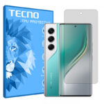 گلس تکنو Camon 40 Pro مدل هیدروژلی شفاف برند تکنو کد S