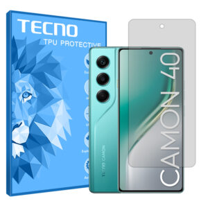 گلس تکنو Camon 40 مدل هیدروژلی مات برند تکنو کد S