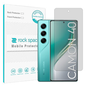 گلس تکنو Camon 40 مدل نانو هیدروژل مات برند راک اسپیس کد S