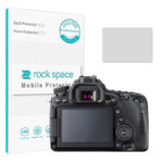 گلس دوربین کانن 80D مدل نانو هیدروژل شفاف برند راک اسپیس کد S