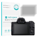 گلس دوربین کانن EOS M50 mark ll مدل نانو هیدروژل مات برند راک اسپیس کد S