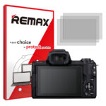 گلس دوربین کانن EOS M50 mark ll مدل هیدروژلی شفاف برند ریمکس کد M