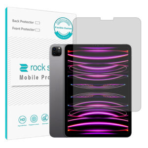 گلس تبلت اپل iPad Pro 11 (2022) مدل نانو هیدروژل شفاف برند راک اسپیس کد L