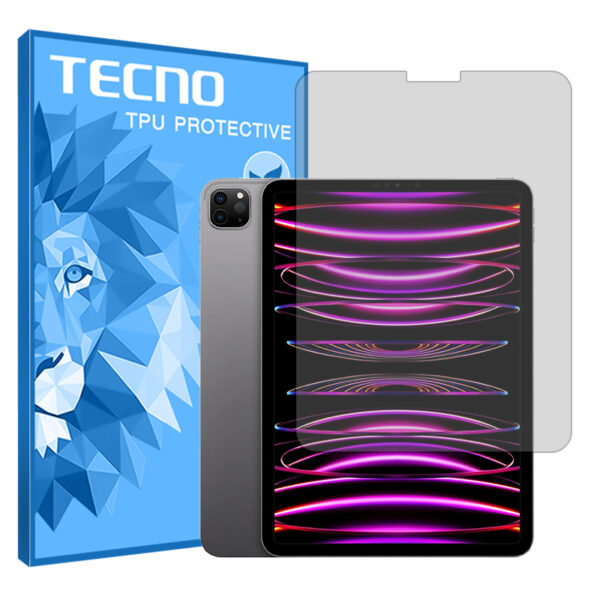 گلس تبلت اپل iPad Pro 11 (2022) مدل نانو هیدروژل مات برند تکنو کد L
