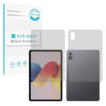 گلس صفحه نمایش و پشت تبلت شیائومی Redmi Pad 2 Pro مدل نانو هیدروژل مات برند راک اسپیس کد XLXL