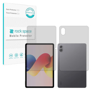 گلس صفحه نمایش و پشت تبلت شیائومی Redmi Pad 2 Pro مدل نانو هیدروژل شفاف برند راک اسپیس کد XLXL