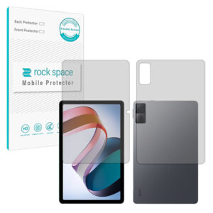 گلس صفحه نمایش و پشت تبلت شیائومی Redmi Pad 2022 مدل نانو هیدروژل شفاف برند راک اسپیس کد LL