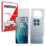 گلس صفحه نمایش و پشت گوشی شیائومی Redmi Note 15 Pro 4G مدل هیدروژلی مات برند ریمکس کد SS