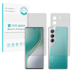 گلس صفحه نمایش و پشت گوشی تکنو Camon 40 Pro مدل نانو هیدروژل مات برند راک اسپیس کد SS