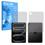 گلس صفحه نمایش و پشت تبلت اپل iPad Pro 13 (2025) مدل هیدروژلی شفاف برند تکنو کد XLXL