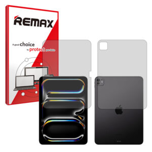 گلس صفحه نمایش و پشت تبلت اپل iPad Pro 13 (2025) مدل هیدروژلی مات برند ریمکس کد XLXL