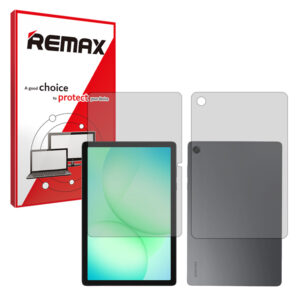 گلس صفحه نمایش و پشت تبلت سامسونگ Galaxy Tab A11 plus مدل هیدروژلی شفاف برند ریمکس کد LL